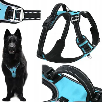 Postroj pro psa Beztlakové postroje pro psy HUGGY DOGGY Border L