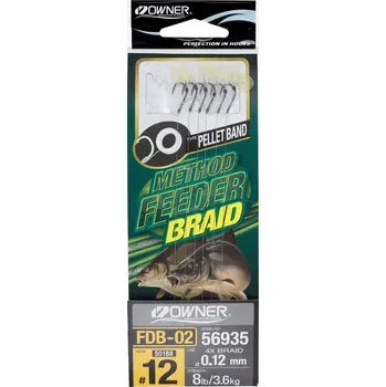 Rybářský háček Zemní Háčky Owner HO-FDB0112 6 ks