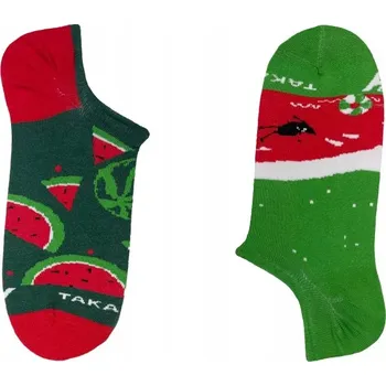 Pánské ponožky Kotníkové Ponožky nejsou párové s melouny 36-40