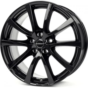 Alu kolo BORBET Alu kola BORBET LV4 7x17 4x108 ET32 Black Glossy 65.1