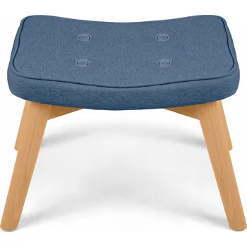 Taburet Taburet čalouněný Sofotel modrý