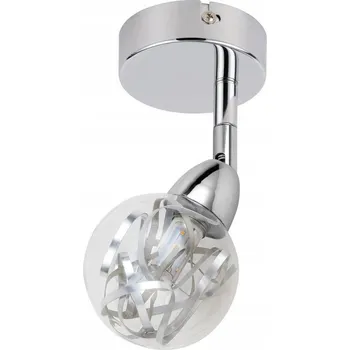 Nástěnné svítidlo Candellux stříbrné integrovaný LED zdroj 6 W