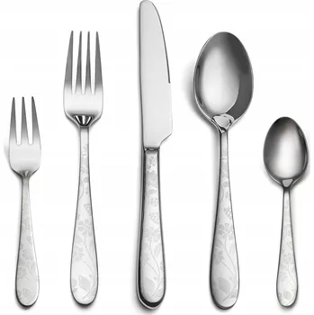 Příbor EIUBUIE Sada Příborů 30 Kusů Nerezová Ocel Unikátní Design