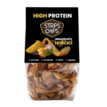 Chips Strips Chips High Protein – Hrachové s hořčicí 80 g