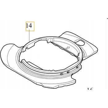 autokoberec VOLVO S90 II polystyrenová vložka pod rezervní kolo 31680049
