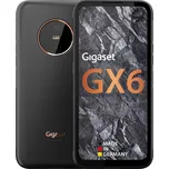 Smartphone Gigaset GX6 8 GB / 128 GB 5G černý