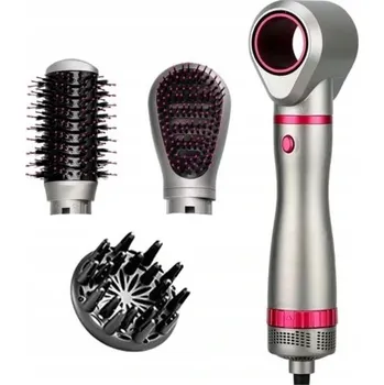 Péče o vlasy 4v1 Kulmofén Kartáč na Úpravu Vlasů Profesionální Dárek