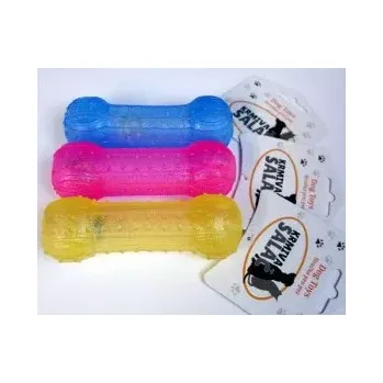 Hračka pro psa HRAČKY SALAČ Činka svítící modrá 12.5 cm (134/1)