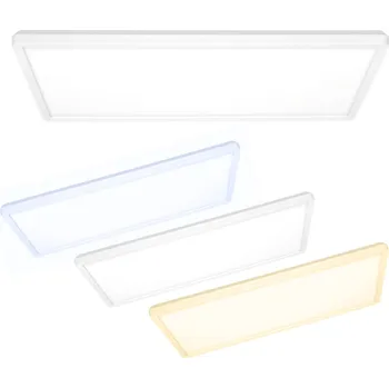Stropní Svítidlo obdélníkové 60x30cm 32W s nastavitelnou barvou světla 3200lm NIVERA bílé IP65 KOB