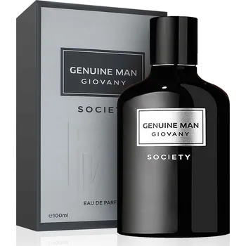 Pánský parfém Fragrance World Genuine Man Giovany Society parfémovaná voda pro muže 100 ml + Prodloužená možnost vrácení zboží do 30 dnů.