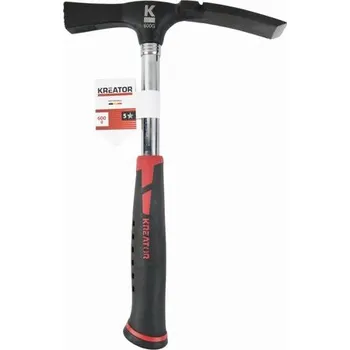 Zednické kladivo 600g - Ocelová násada Kreator KRTH90802