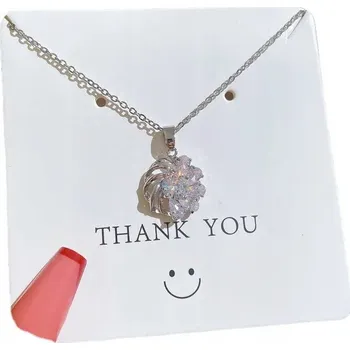 Šperk Náhrdelník Xenia - Stříbrná KP-20633