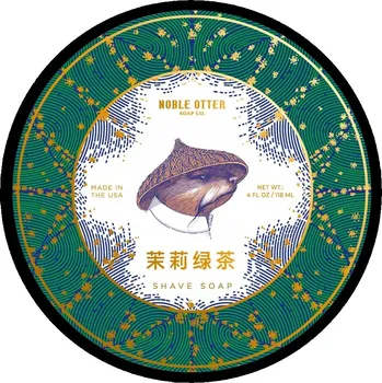 Noble Otter mýdlo na holení Jasmínový zelený čaj 118ml