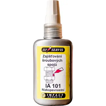 Průmyslové lepidlo IA 101 - Nízkopevnostní rozebíratelné zajišťování šroubových spojů 50 g