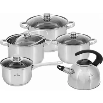 Sada nádobí Zilner ZL 8077 Sada hrnců nerez indukce 9 ks