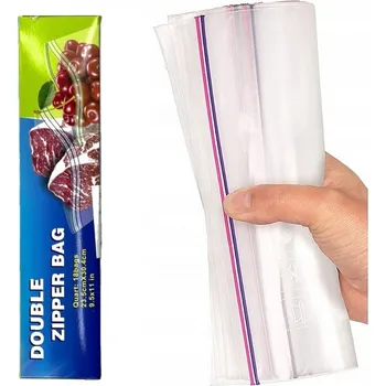 Potravinová fólie Grugen Zipové uzavírací sáčky 24 x 30 cm 18 ks