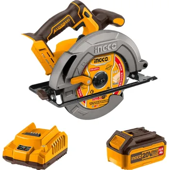 Okružní pila Ingco CSLI18511 AKU kotoučová pila vč. baterie a nabíječky CSLI18511