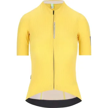 cyklistický dres Q36.5 Dámský cyklistický dres Dottore Pro Jersey Women léto Žlutá M Dámské