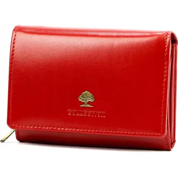 Dámské spodní prádlo Luxusní peněženka z pravé kůže červená - dámská