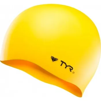 Plavecká čepice Plavecká čepička TYR Silicone Žlutá