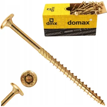 Vrut Tesařské vruty s talířovou hlavou Domax CT 5x120 mm 100 ks