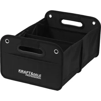 Kraft&Dele KD11882, Organizer do auta | 48 × 33 × 23 cm, skládací, 2 přihrádky