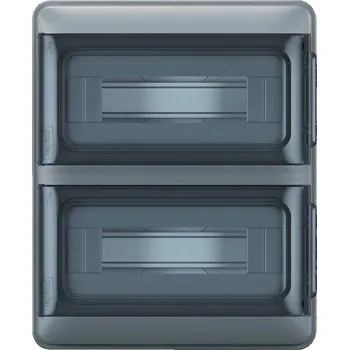 Rozvaděč Nástěnný rozvaděč PlexoS 24 modulů (2 řady x 12 modulů) IP65 Legrand 601894