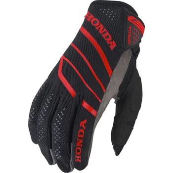 Moto oblečení HONDA rukavice MX 26 black/red - 2XL