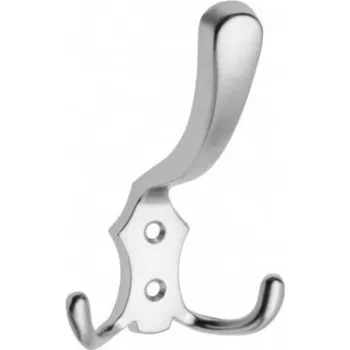 Věšák Nábytkový věšák Lungo chrom satén velký