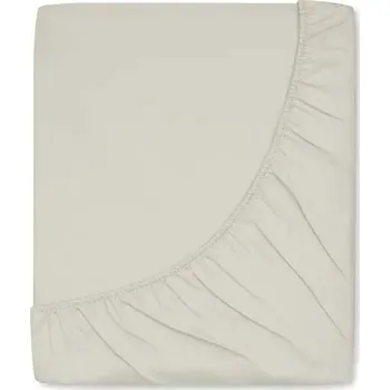 Prostěradlo Prostěradlo s gumou White Pocket bavlněný satén 180 x 200 cm