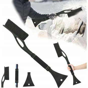 Autoškrabka XIUJUERS Škrabka na okna s měkkou rukojetí 2v1 60CM