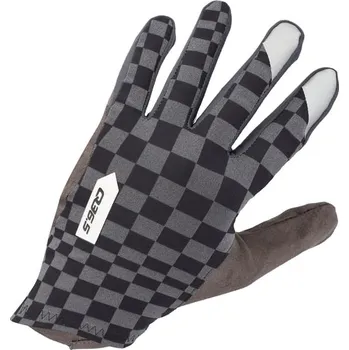 Cyklistické rukavice Q36.5 Cyklistické rukavice Hybrid Que X gloves podzim, ZIMA Šedá M Pánské, Unisex