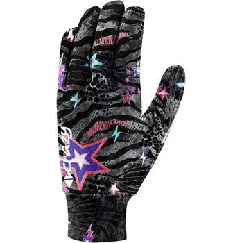 Crazy Rukavice Idea GLOVES TOUCH 2023/2024 Black-Zebra XS/S Unisex, Pánské