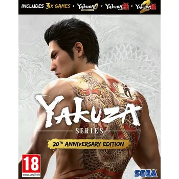Počítačová hra YAKUZA 20th Anniversary Edition STEELBOOK PC | Yakuza 0, Kiwami 1 + 2