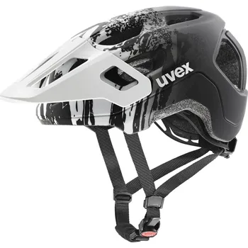 Chránič hlavy Uvex React Jr. helma white-black, 52-56 cm