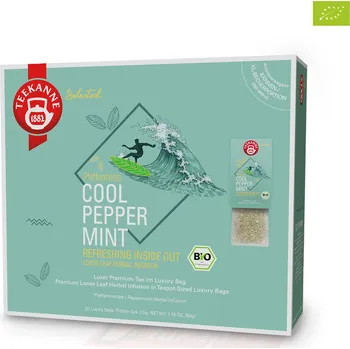 Čaj Teekanne BIO Selected. Cool&nbsp;Peppermint Luxury Bag Koupit: 1 balení