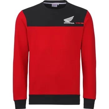 Pánská móda HONDA mikina TEAMS Sweat 26 red/black - 2XL
