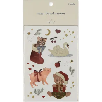 Odstranitelné tetování KONGES SLOJD Tetování CHRISTMAS MULTI