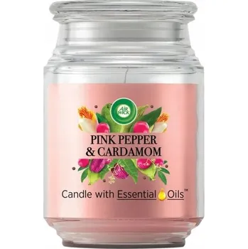 Svíčka Tradiční parafinová svíčka Pink Pepper & Cardamon Air Wick 1 ks