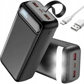 Powerbanka 50000mAh RYCHLÁ POWERBANKA 22,5W PD3.0 QC4.0 USB C USB POWER BANK