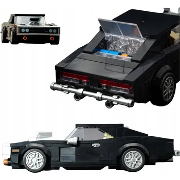 ostatní stavebnice DODGE CHARGER STAVEBNICE K SESTAVENÍ S MOTIVEM RYCHLE A ZBĚSILE, 306 dílů