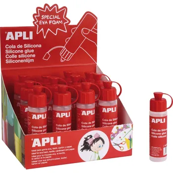 Průmyslové lepidlo Silikonové lepidlo 25 ml Apli Kids