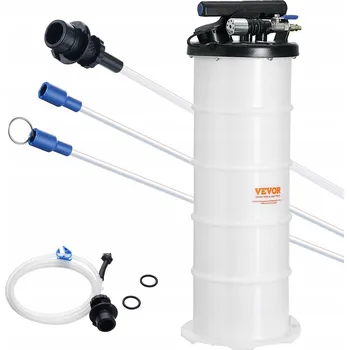 Nářadí na výměnu oleje Manuální pumpa na výměnu oleje 6,5 l s adaptéry ATF pro automatické převodovky