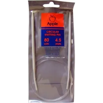 Apple Pletací jehlice kruhové 60 cm - 4,5 mm