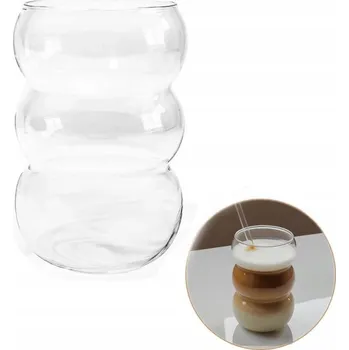 Sklenice Sklenice Bubble 550 ml 1 ks na kávu s dlouhými nápoji latte SZK202