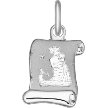 Přívěsek Bealio BEALIO 03595 Stříbrný přívěsek znamení zvěrokruhu pergamen VODNÁŘ 03-03595-3846