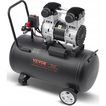 Kompresor Vzduchový kompresor 60L 6 bar (90 PSI) - bezolejový, přenosný, do dílny