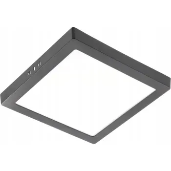 Stropní svítidlo GTV přisazené 24 W LED 4000 K 2000 lm černé