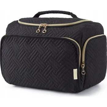 Cestovní taška BAGSMART Cestovní Kosmetická Taška Černá Velká s Držadly