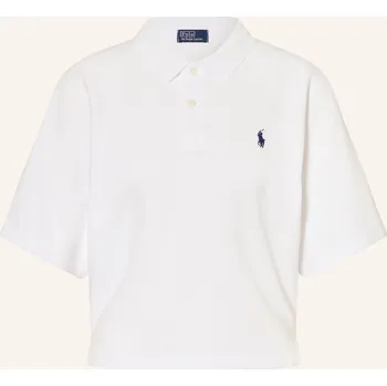 Dámská košile Polo Ralph Lauren Dámská Pique Polokošile, bílá, 40